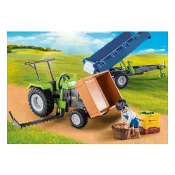 Playmobil 71249 Country трактор с прицепом