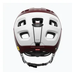 Kask rowerowy MTB POC Tectal Race MIPS garnet red/hydrogen white matt