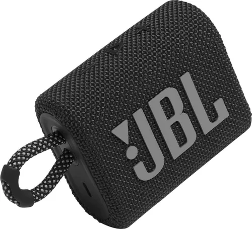 JBL GO 3 Hoparlörü Siyah (JBLGO3BLK)