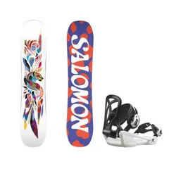 Deska snowboardowa Salomon Grace + wiązania Goodtime XS Black 2024