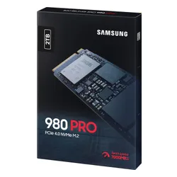 Samsung 980 PRO SSD 2 TB M. 2 2280 PCI-E x4 Gen4 NVMe SSD (MZ-V8P2T0BW)