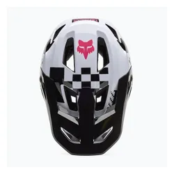 Kask rowerowy Fox Racing Rampage Digi Image CE/CPSC black/white