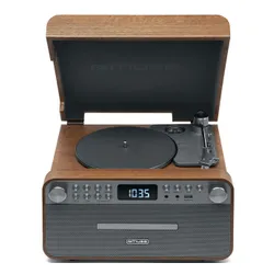 Gramofon MUSE MT-118AT Bluetooth USB Drewno