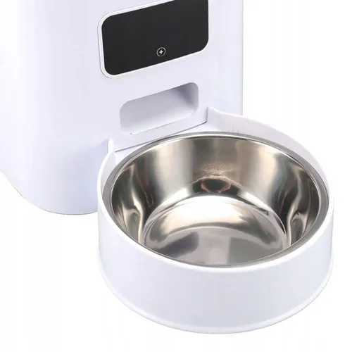Dozownik Karmy NUXIE Miska Dla Psa Kota Podwójna Jedzenia Podajnik Automatyczny Wi-Fi