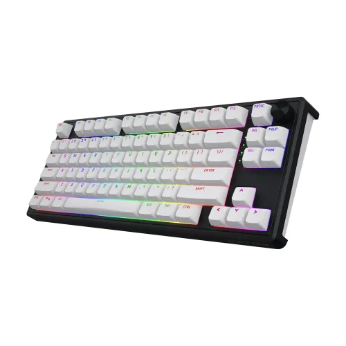 Klawiatura mechaniczna Hator Skyfall 80 Wireless Aurum Lemon Czarno-Szary