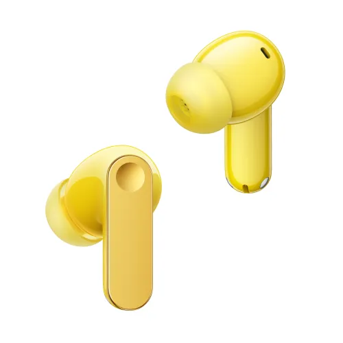 Słuchawki bezprzewodowe realme Buds T500 Pro Dokanałowe Bluetooth 6.1 Żółty