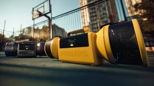 Głośnik mobilny PHILIPS TAMS80Y/00 Żółto-czarny