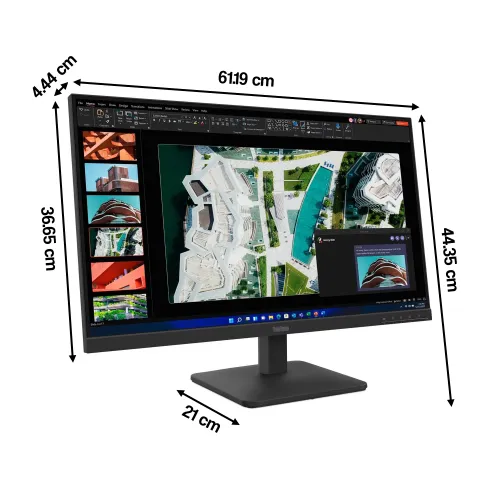 Monitor LENOVO ThinkVision S27-4E 27" 1920x1080px IPS 100Hz 4 ms