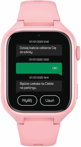 Smartwatch STELIO Junior 4G Różowy