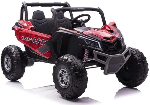 Auto Na Akumulator Dla Dziecka Buggy Utv-Mx Lakier Spider 4X60W Mp4 Eva LED Skóra