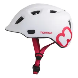Kask rowerowy HAMAX Thundercap Biało-różowy dla Dzieci (rozmiar 52-56)