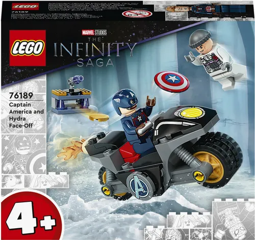 LEGO Marvel Kapitan Ameryka i pojedynek z Hydrą 76189
