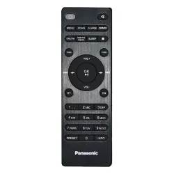 Radioodbiornik Panasonic RF-D40EG-K Radio FM, DAB+ Internetowe Wi-Fi Bluetooth Czarny