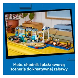 LEGO City 60506 Tramwaj przy plaży, zestaw klocków 7+