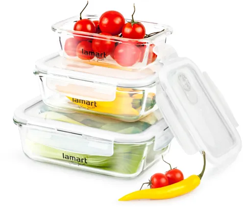 Zestaw pojemników Lamart Air LT6011 3szt.