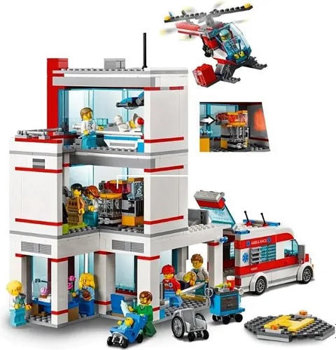 Конструктор Lego City больница (60204)