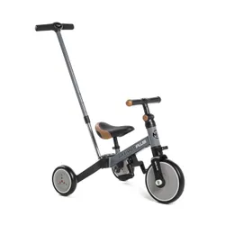 Rowerek biegowy trójkołowy Milly Mally 4w1 Optimus Plus grey