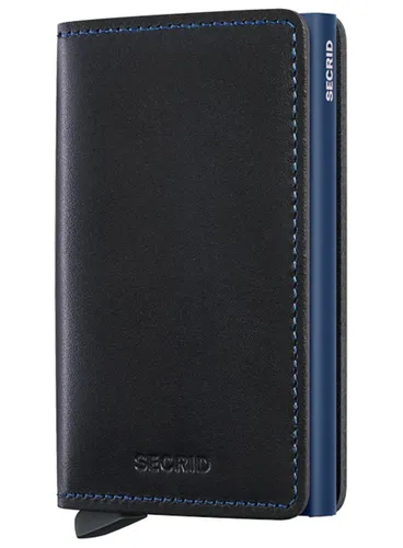 Mały portfel RFID Slimwallet Secrid Original - black / navy