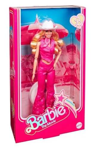 Кукла Mattel Barbie movie doll Margot Robbie as Barbie in cowgirl outfit