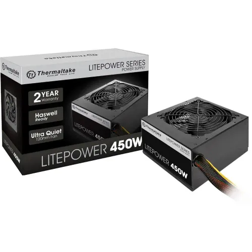 Zasilacz Thermaltake Litepower II Black 450W Czarny