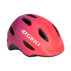 Kask rowerowy dziecięcy Giro Scamp Jr matte pink/purple fade