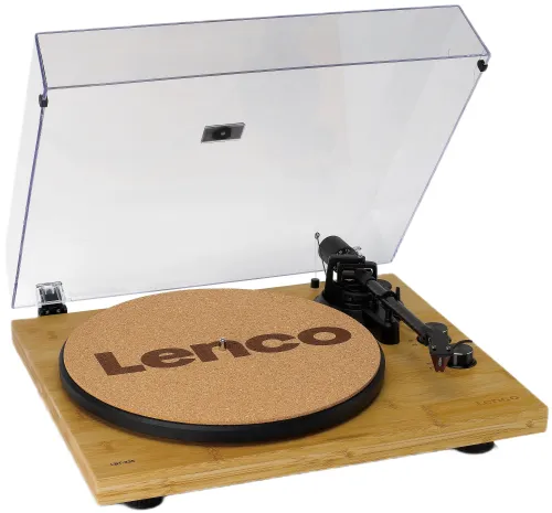 Gramofon LENCO LBT-335 Bluetooth USB Bambus