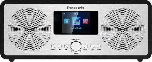 Radioodbiornik Panasonic RF-D40EG-K Radio FM, DAB+ Internetowe Wi-Fi Bluetooth Czarny