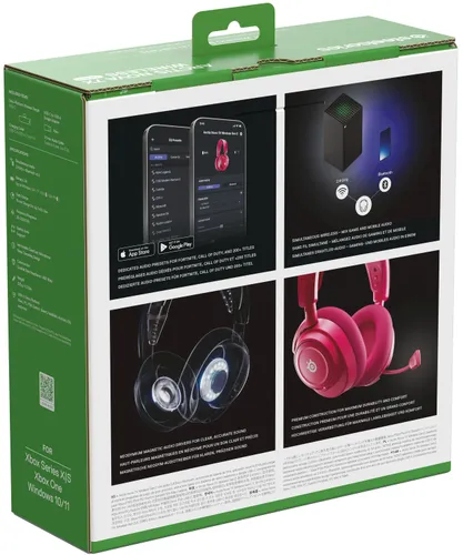 Słuchawki STEELSERIES Arctis Nova 7X Gen 2 Bezprzewodowe, Nauszne, Dźwięk przestrzenny Różowy