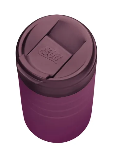 Kubek termiczny Esbit Majoris Thermo Mug Flip Top 450ml - aubergine