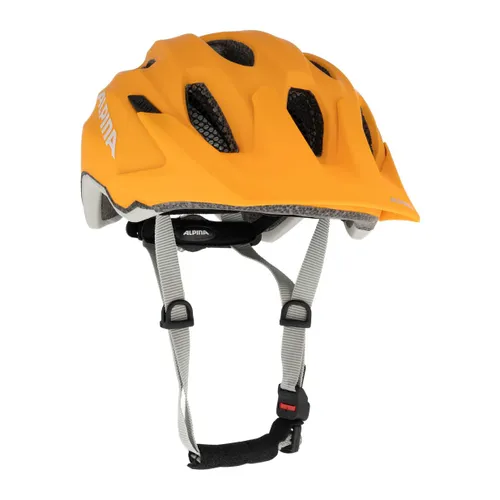 Kask rowerowy dziecięcy Alpina Carapax burned yellow matte