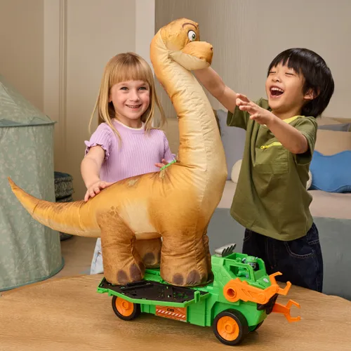 Pojazd SPIN MASTER Psi Patrol: Dino Movie Mega pojazd z dmuchanym dinozaurem 6075939
