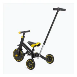 Rowerek biegowy trójkołowy Milly Mally 4w1 Optimus Plus black