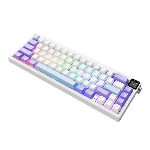 Klawiatura mechaniczna Ajazz AK650 Dream Weaver Switch Biały