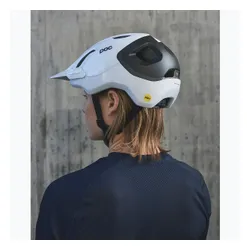 Kask rowerowy POC Axion Race MIPS hydrogen white/uranium black matt