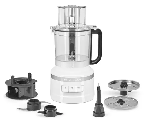 Кухонный комбайн KitchenAid 5KFP1318EWH с чашей с крышкой - 400W-чаша 3L