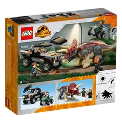 LEGO Jurassic World Triceratops I zasadzka z pick-upem 76950