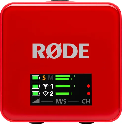 System bezprzewodowy RODE Wireless Go III Czerwony