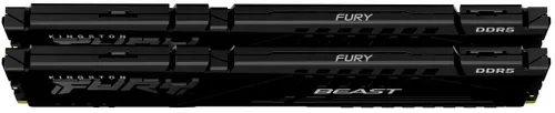 Kingston Fury Beast Black 64GB [4x16GB 5200MHz DDR5 CL40 DIMM]
