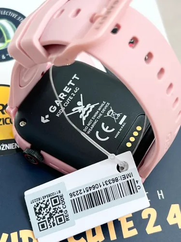 Smartwatch Garett Cute 2 45mm LTE Różowy - outlet