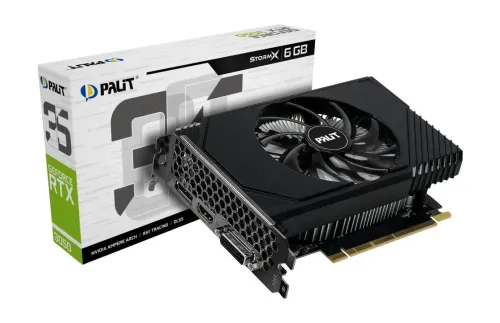 Karta graficzna Palit GeForce RTX 3050 StormX 6GB GDDR6 96bit DLSS