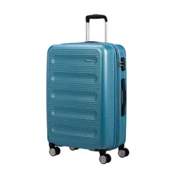 Walizka średnia poszerzana American Tourister Astrobeam - icy aqua