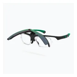 Okulary przeciwsłoneczne męskie Polaroid PLD 7056/CI/S matte black green/greygreen mirror polarized