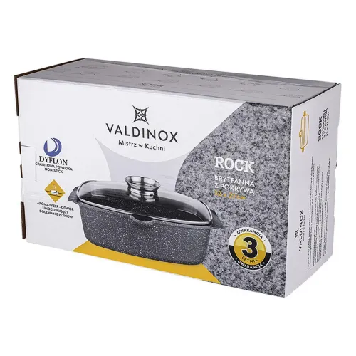 Brytfanna Valdinox Rock 020401029 Indukcja Aluminium 5,7l