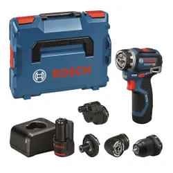 Wiertarko-wkrętarka BOSCH Professional GSR 12V-32 FC 06019N7101 + ładowarka + zestaw akumulatorów