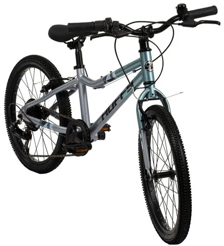 Rower dziecięcy HUFFY Literide Junior 20 cali dla chłopca Srebrno-turkusowy