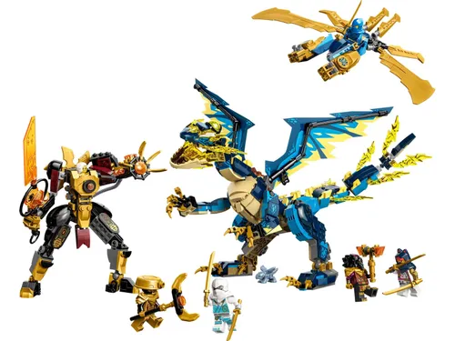 LEGO Ninjago 71796 imparatoriçe'nin kürküne karşı element ejderhası