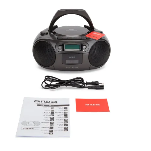 Radiomagnetofon Aiwa Boombox BBTC- 550RD Bluetooth Czerwony
