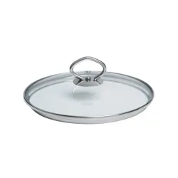 RIESS Nouvelle Aquamarin 1 l morski - garnek emaliowany z pokrywą