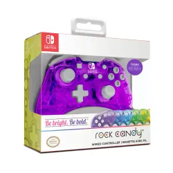 Pad PDP Rock Candy Mini do Nintendo Switch Przewodowy Fioletowy