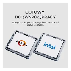 Chłodzenie CPU RAMPAGE Octagon C50 ARGB
